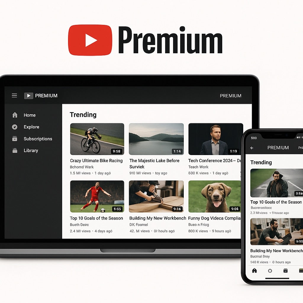 đŹ YouTube Premium - Abonnement 12 Mois
