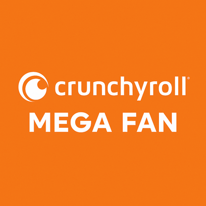 🎬 Crunchyroll Mega Fan 12 Mois Pas Cher - Abonnement Officiel